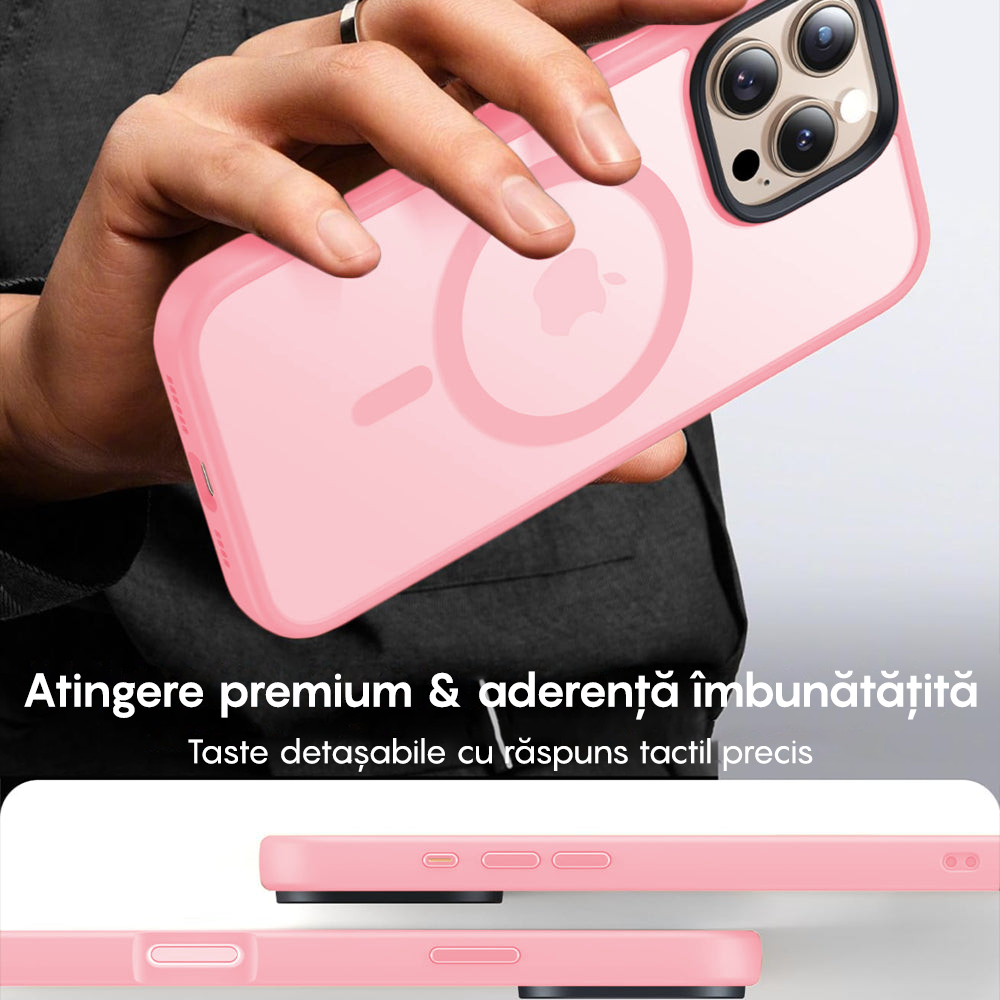 Husa MagSafe - iPhone 16 Pro Max - Roz