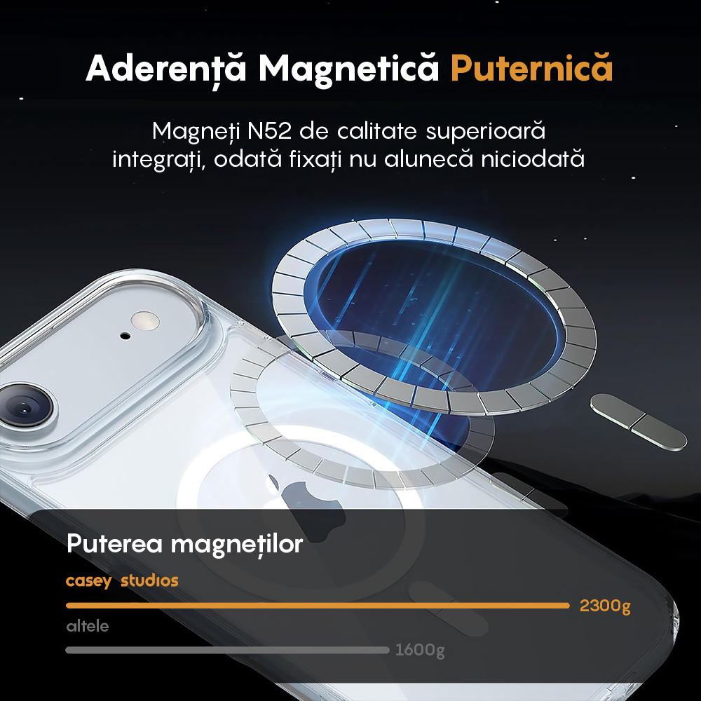 Husa MagSafe - iPhone 17 Air - Transparent