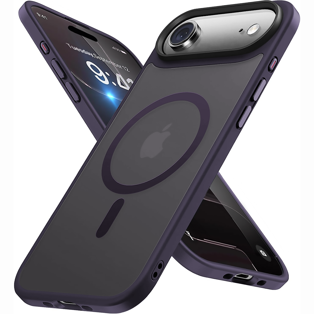 Husa MagSafe - iPhone 17 Air - Mov Inchis