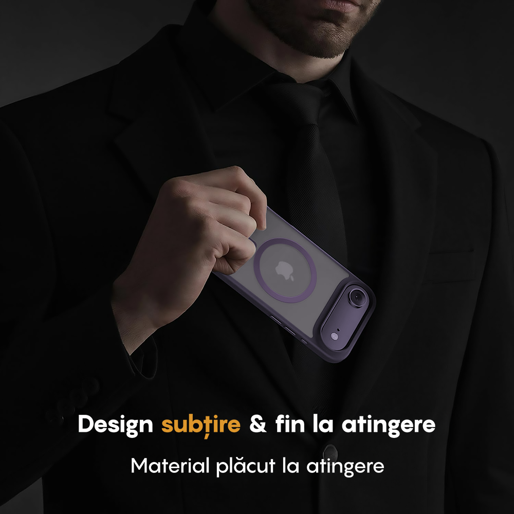 Husa MagSafe - iPhone 17 Air - Mov Inchis