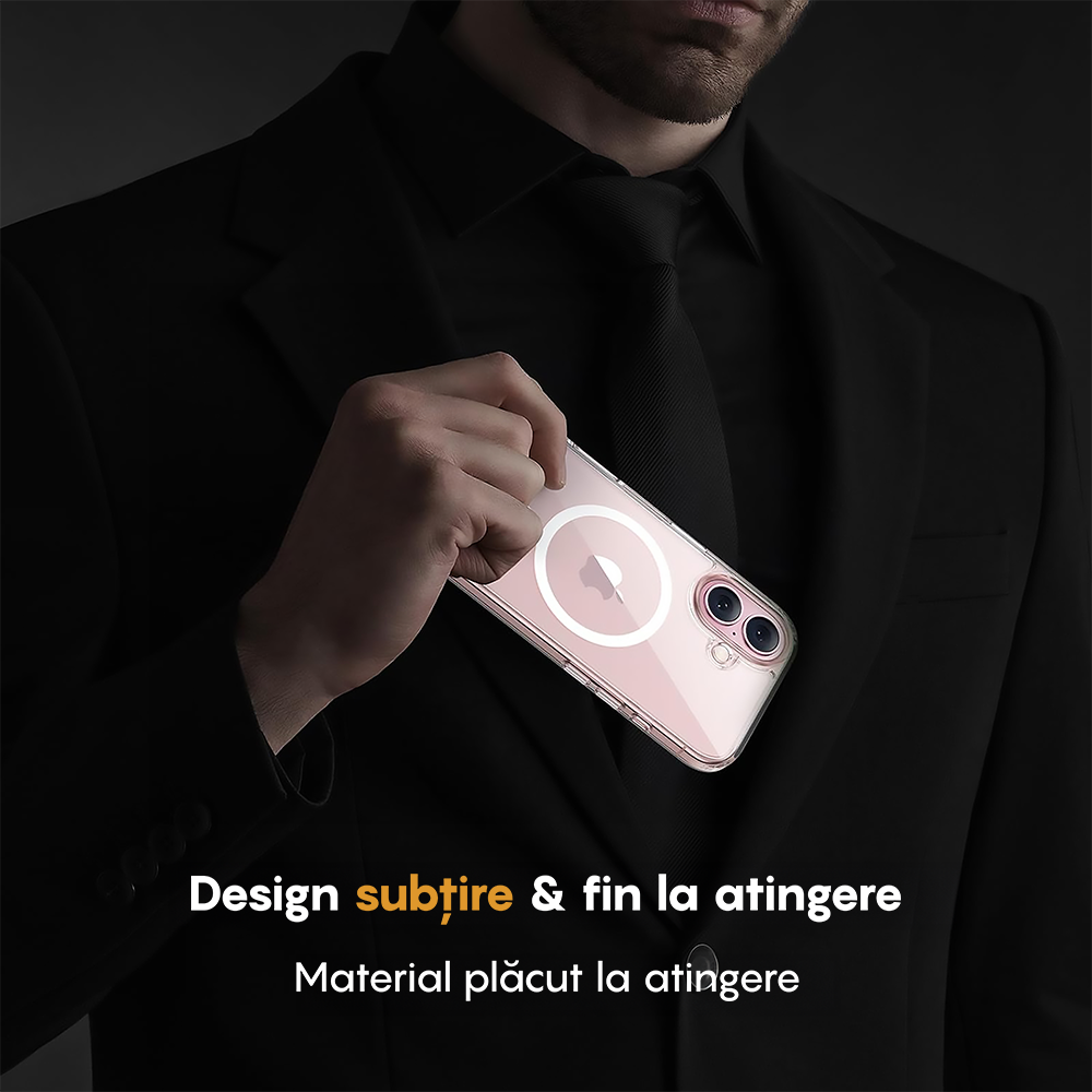 Husa MagSafe - iPhone 17 - Transparent