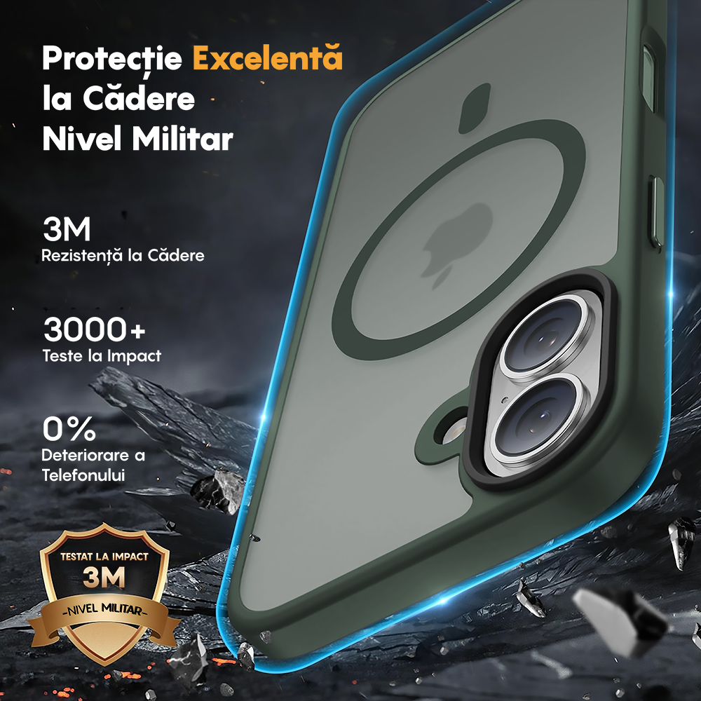 Husa MagSafe - iPhone 17 - Verde Deschis