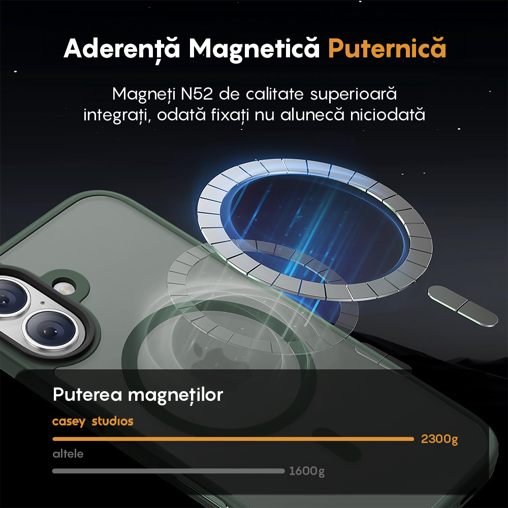 Husa MagSafe - iPhone 17 - Verde Deschis