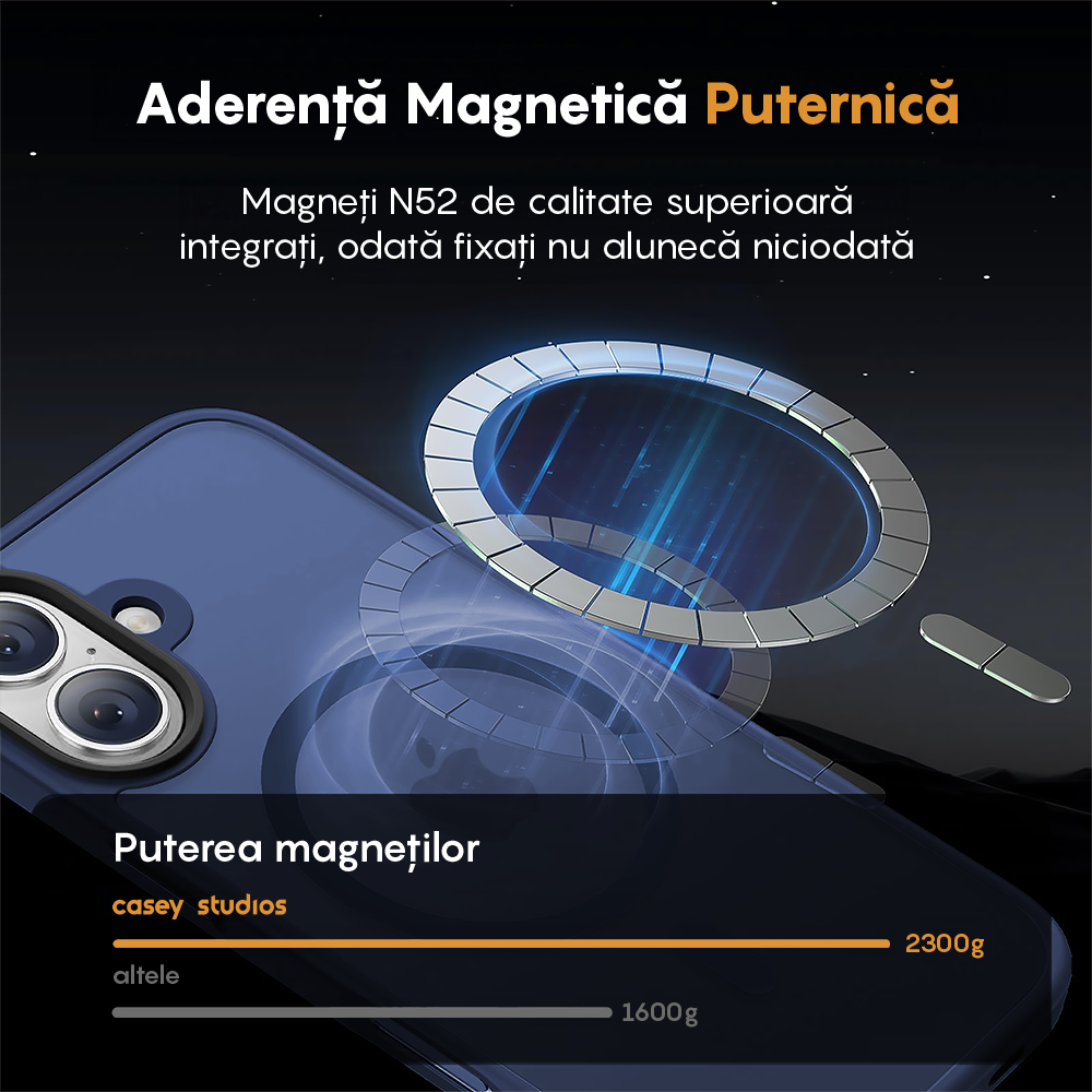 Husa MagSafe - iPhone 17 - Albastru Inchis