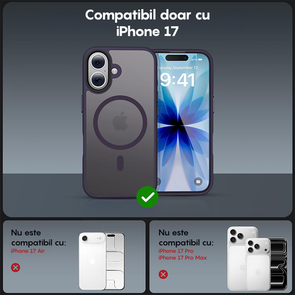 Husa MagSafe - iPhone 17 - Mov Inchis