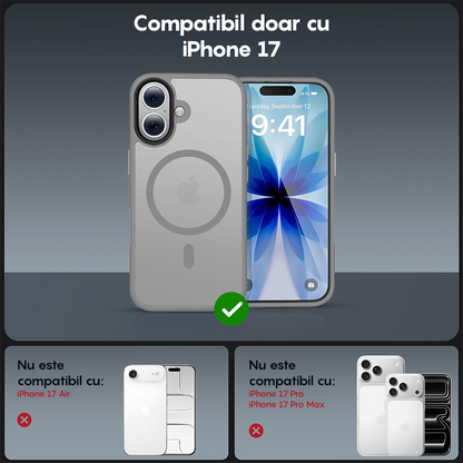 Husa MagSafe - iPhone 17 - Gri Deschis