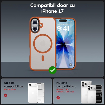 Husa MagSafe - iPhone 17 - Portocaliu