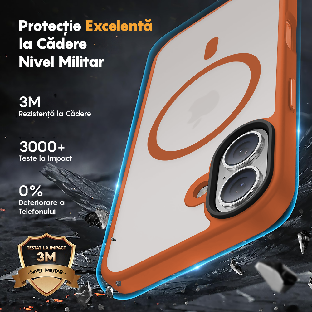 Husa MagSafe - iPhone 17 - Portocaliu