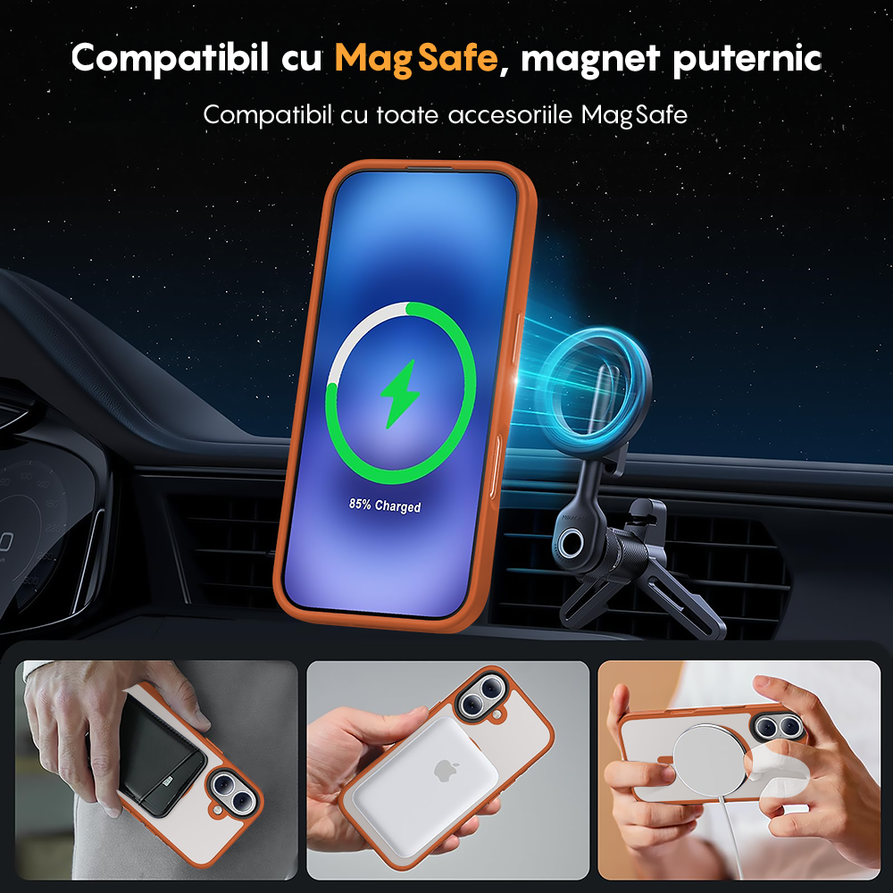 Husa MagSafe - iPhone 17 - Portocaliu