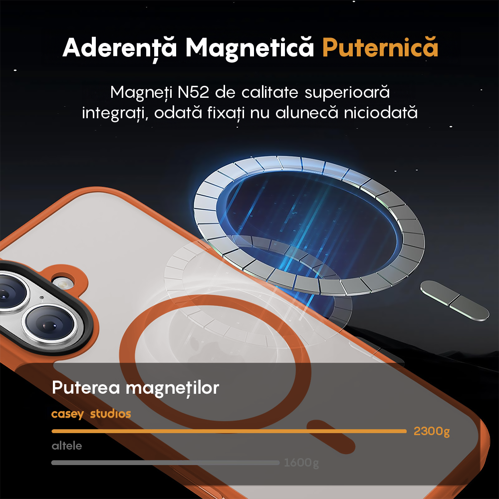 Husa MagSafe - iPhone 17 - Portocaliu