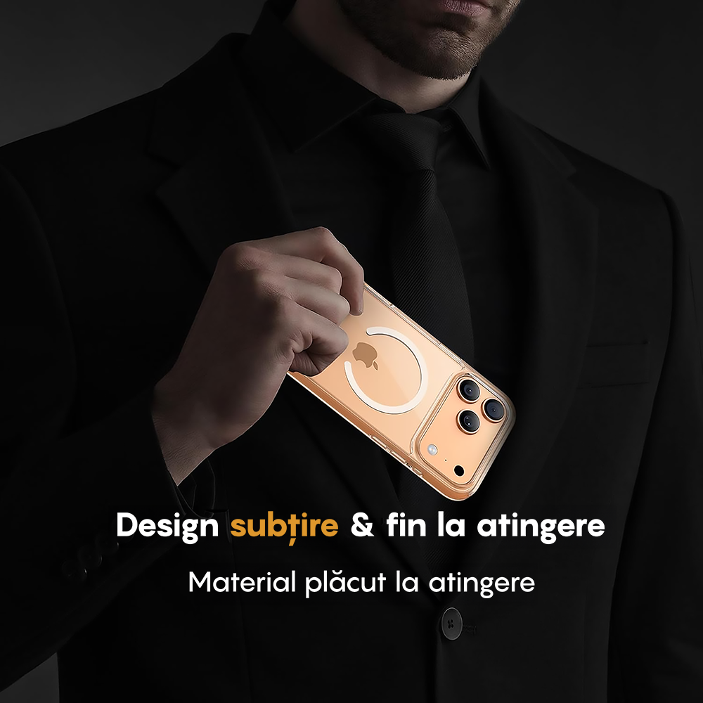 Husa MagSafe - iPhone 17 Pro - Transparent