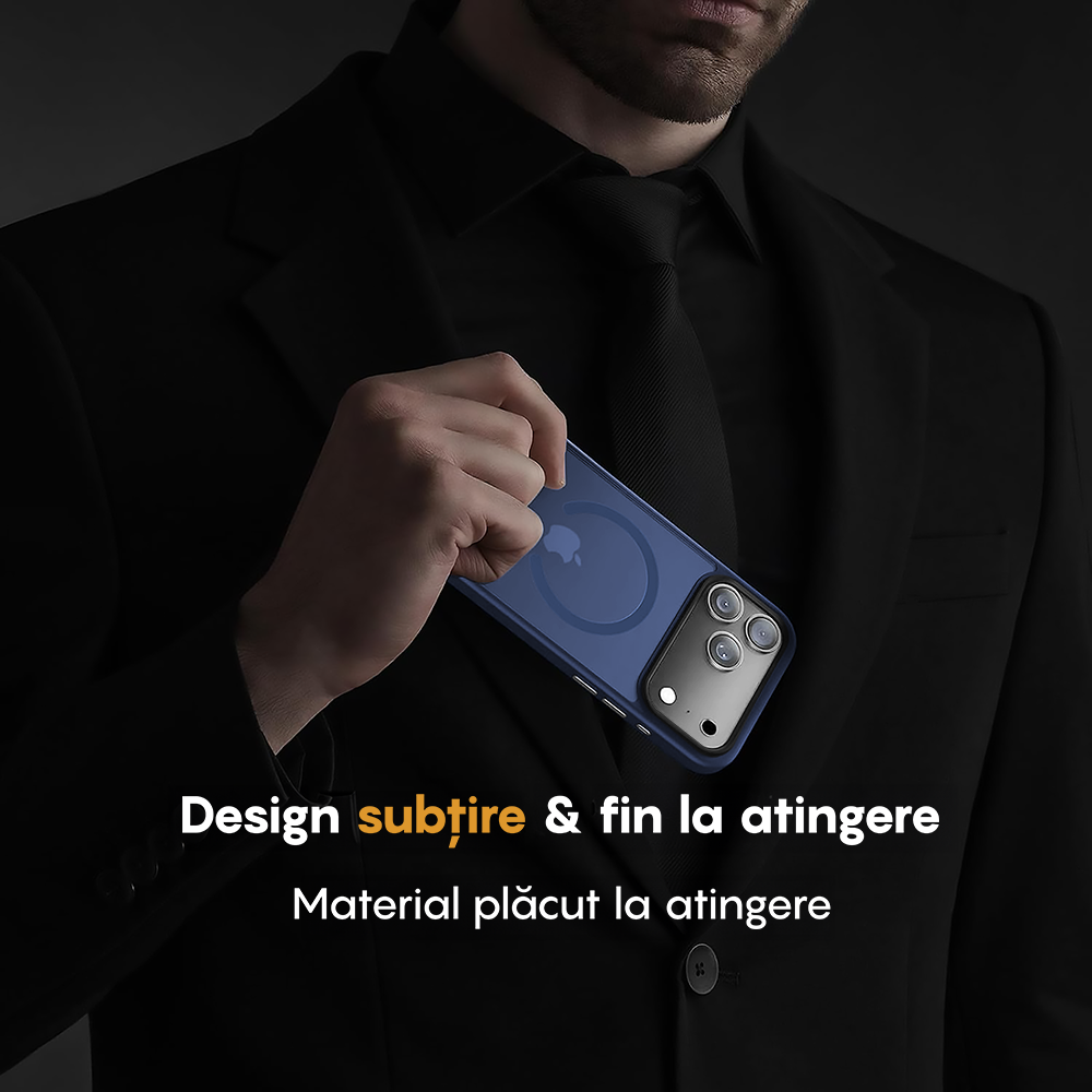Husa MagSafe - iPhone 17 Pro Max - Albastru Inchis