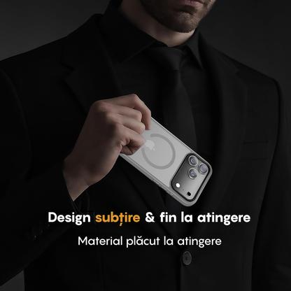 Husa MagSafe - iPhone 17 Pro Max - Gri Deschis
