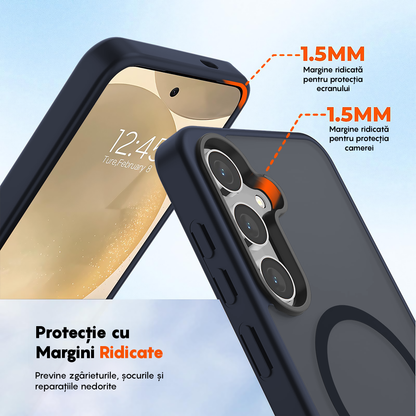 Husa MagSafe - Samsung Galaxy S24 - Albastru