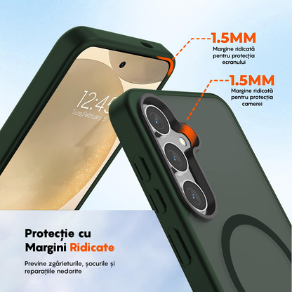 Husa MagSafe - Samsung Galaxy S24 - Verde