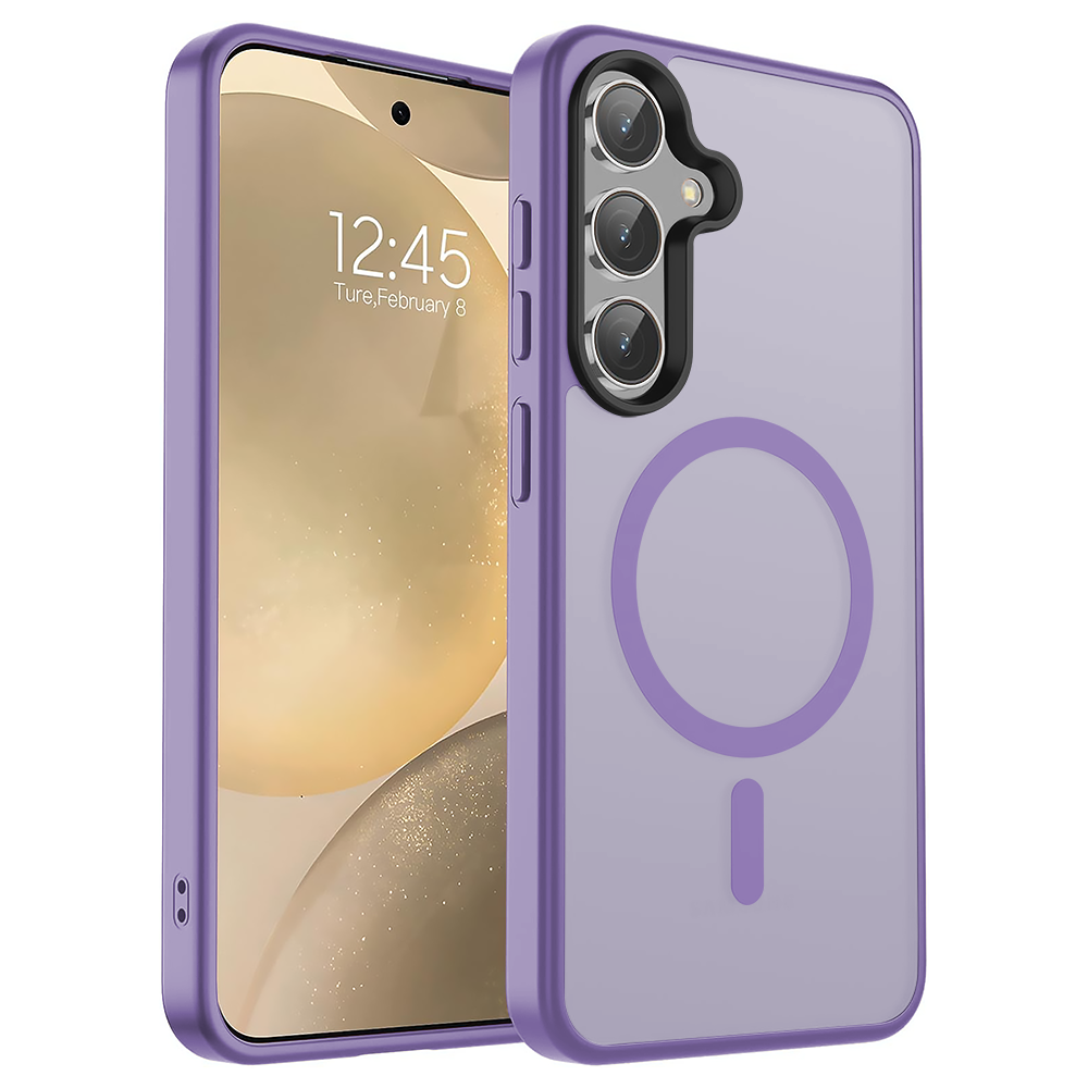 Husa MagSafe - Samsung Galaxy S24 - Mov Deschis