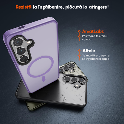 Husa MagSafe - Samsung Galaxy S24 - Mov Deschis
