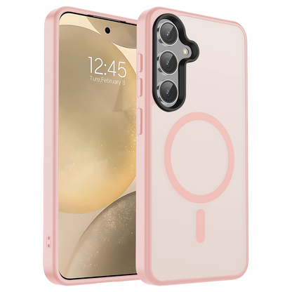 Husa MagSafe - Samsung Galaxy S24 - Roz