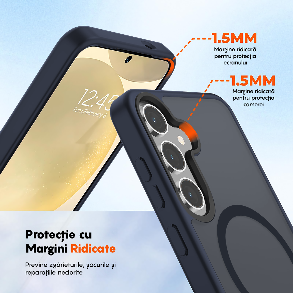 Husa MagSafe - Samsung Galaxy S24 Plus - Albastru