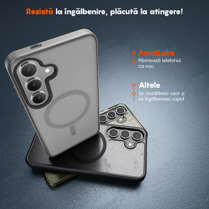 Husa MagSafe - Samsung Galaxy S24 Plus - Gri Deschis