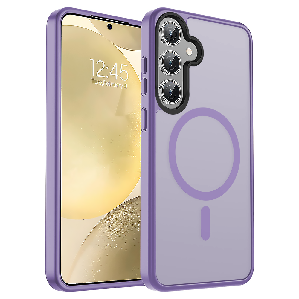 Husa MagSafe - Samsung Galaxy S24 Plus - Mov Deschis