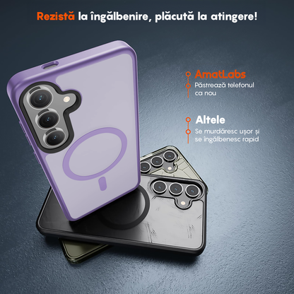 Husa MagSafe - Samsung Galaxy S24 Plus - Mov Deschis