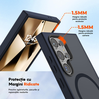 Husa MagSafe - Samsung Galaxy S24 Ultra - Albastru