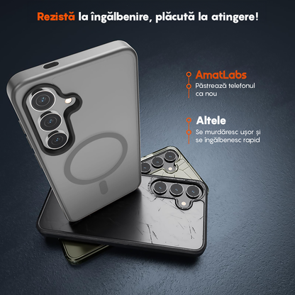 Husa MagSafe - Samsung Galaxy S25 - Gri Deschis