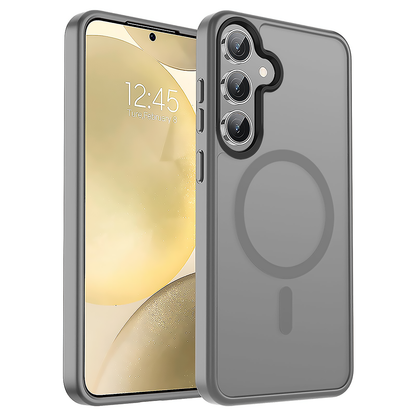 Husa MagSafe - Samsung Galaxy S25 Plus - Gri Deschis