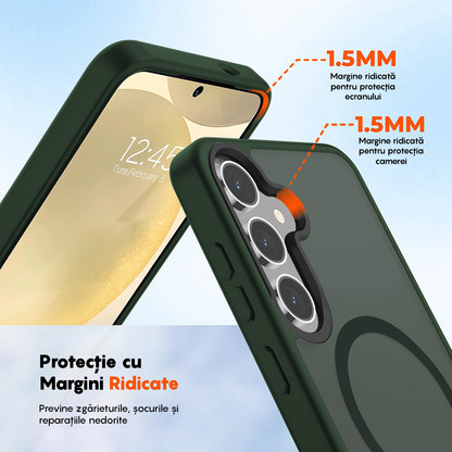 Husa MagSafe - Samsung Galaxy S25 Plus - Verde