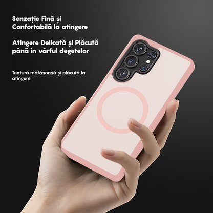 Husa MagSafe - Samsung Galaxy S25 Ultra - Roz