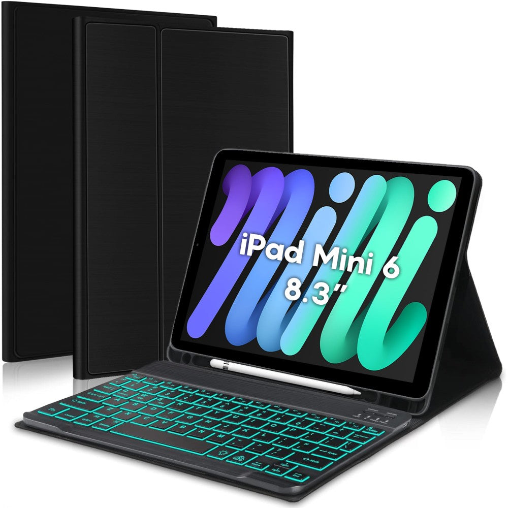 Husa MagneticK - iPad Mini 6/Mini 7 8.3" - Negru