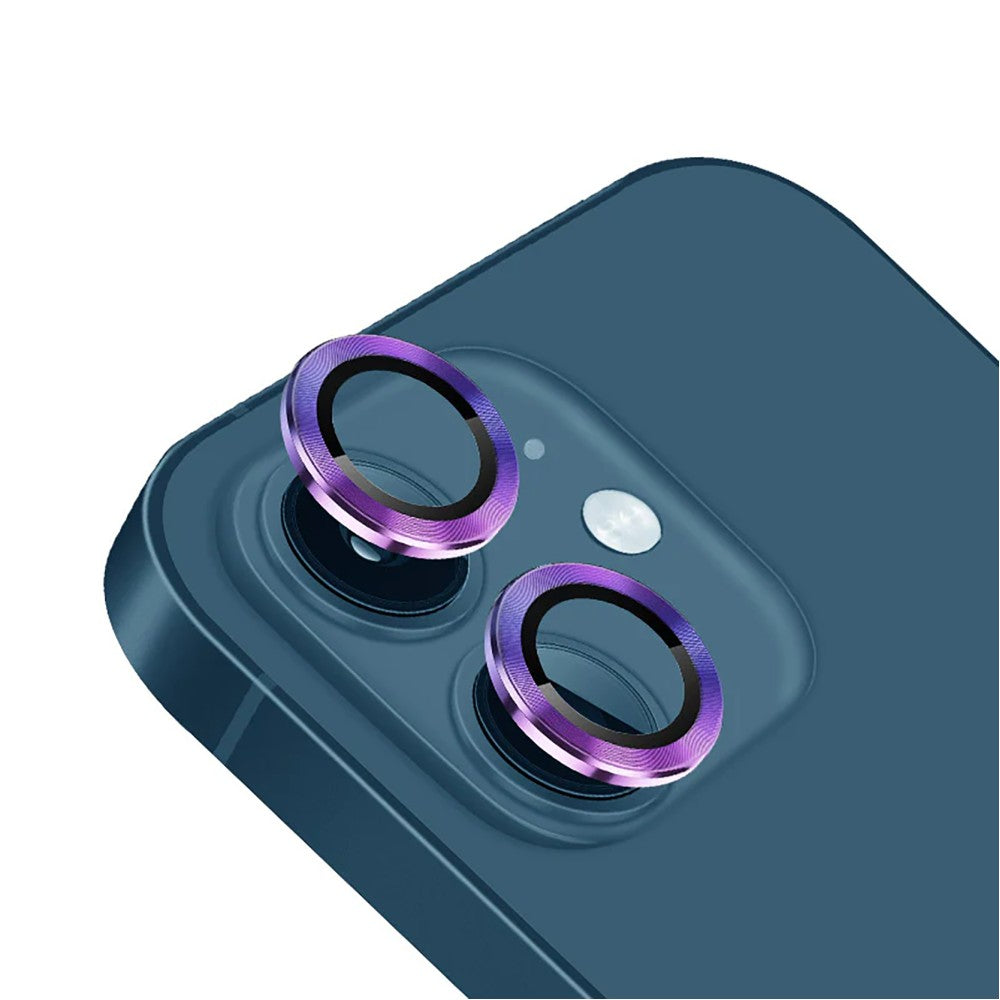 Folie Sticla Lentile Camera MaxDefense+ - iPhone 11 - Curcubeu