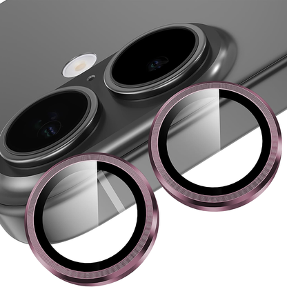 Folie Sticla Lentile Camera MaxDefense+ - iPhone 17 - Roz