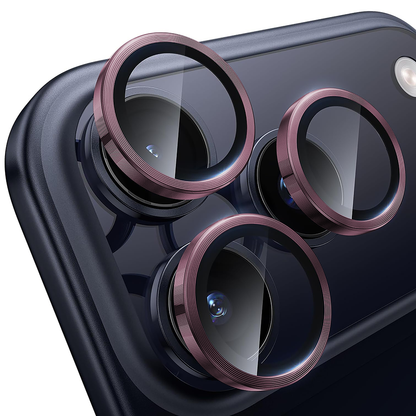 Folie Sticla Lentile Camera MaxDefense+ - iPhone 17 Pro / 17 Pro Max - Roz