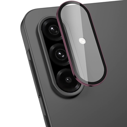 Folie Sticla Lentile Camera MaxDefense+ - Samsung Galaxy A56 / A36 - Roz