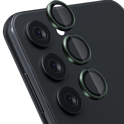 Folie Sticla Lentile Camera MaxDefense+ - Samsung Galaxy S23 / S23 Plus - Verde