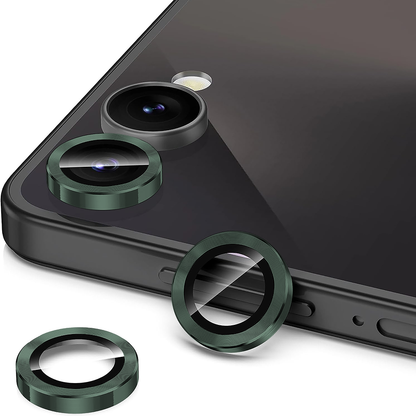 Folie Sticla Lentile Camera MaxDefense+ - Samsung Galaxy Z Flip7 - Verde