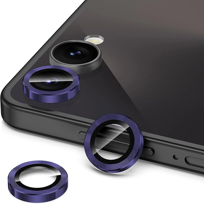 Folie Sticla Lentile Camera MaxDefense+ - Samsung Galaxy Z Fold7 - Mov Inchis