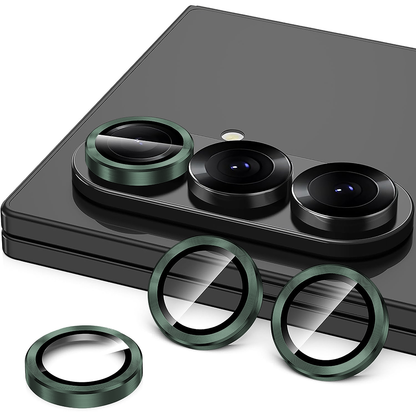 Folie Sticla Lentile Camera MaxDefense+ - Samsung Galaxy Z Fold7 - Verde