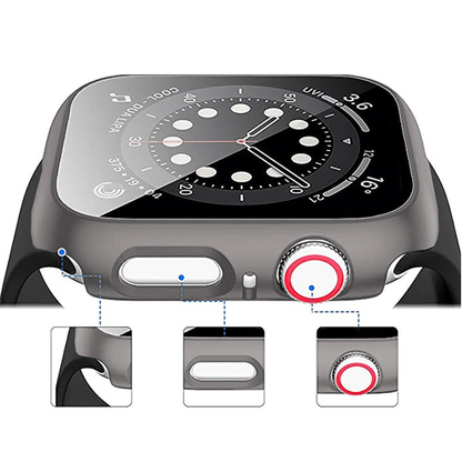 Carcasa 360° (Husa + Folie) - Apple Watch 1/2/3 - 38MM - Brown