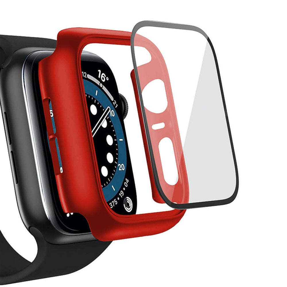 Carcasa 360° (Husa + Folie) - Apple Watch 1/2/3 - 38MM - Red