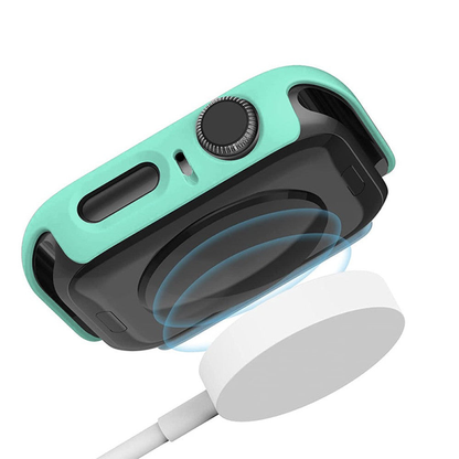 Carcasa 360° (Husa + Folie) - Apple Watch 1/2/3 - 38MM - Turqoise