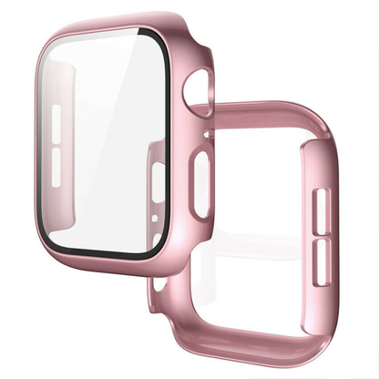 Carcasa 360° (Husa + Folie) - Apple Watch 7/8/9 - 41MM - Rose