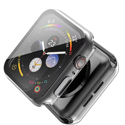Carcasa 360° (Husa + Folie) - Apple Watch 7/8/9 - 41MM - Clear