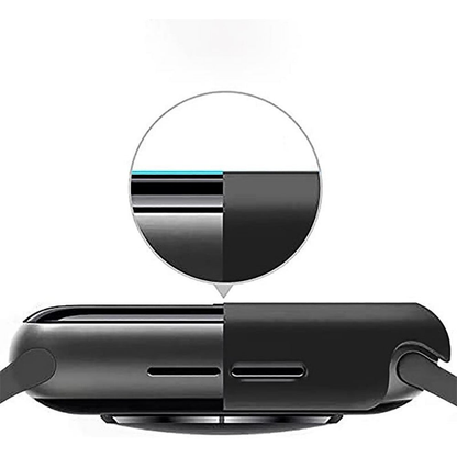 Carcasa 360° (Husa + Folie) - Apple Watch 1/2/3 - 42MM - Negru