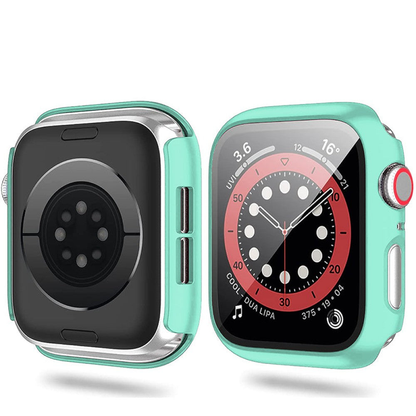 Carcasa 360° (Husa + Folie) - Apple Watch 4/5/6/SE - 44MM - Turqoise