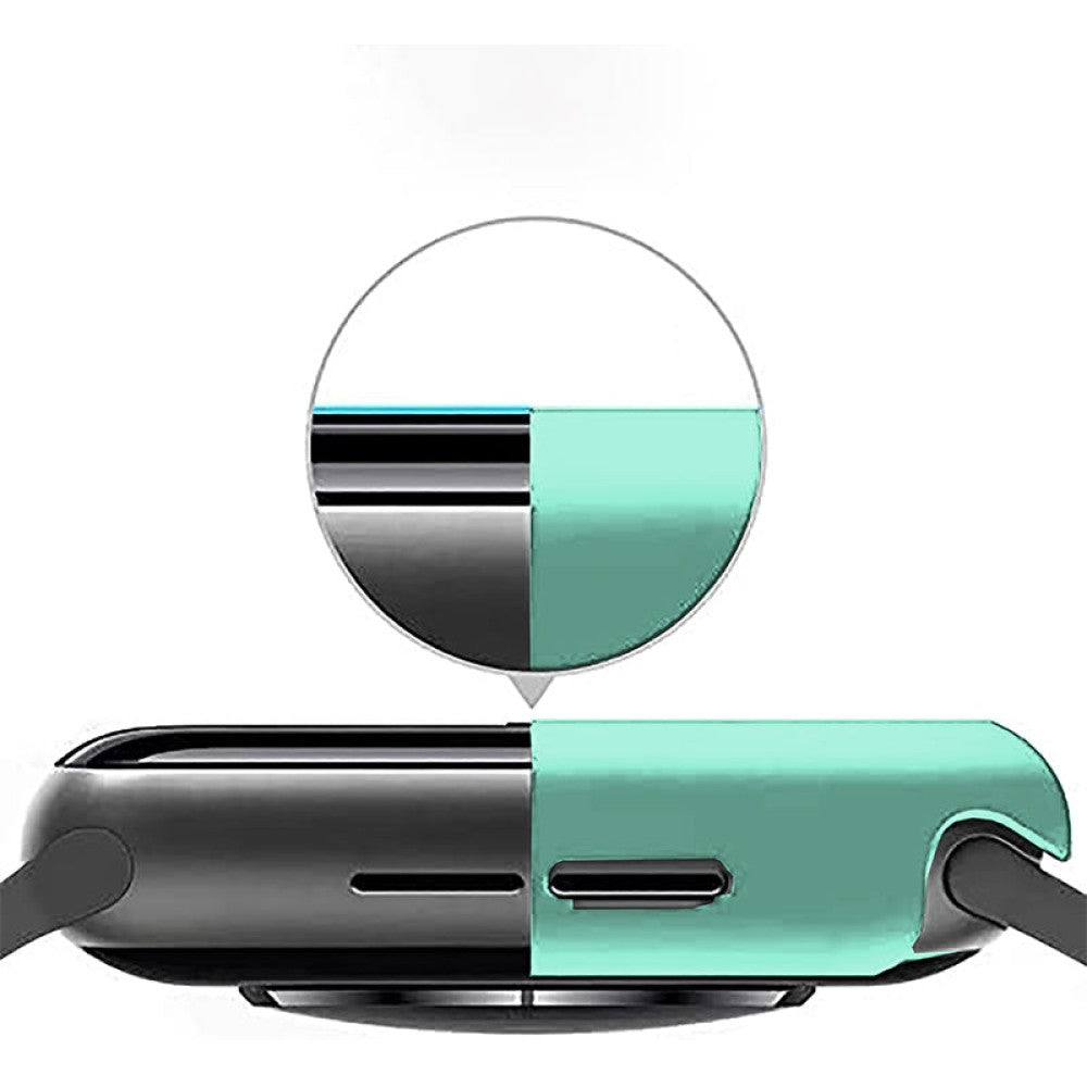 Carcasa 360° (Husa + Folie) - Apple Watch 4/5/6/SE - 44MM - Turqoise