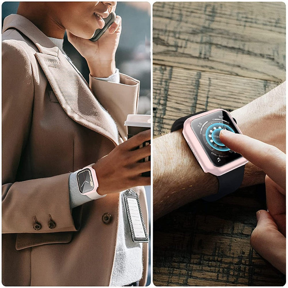 Carcasa 360° (Husa + Folie) - Apple Watch 7/8/9 - 45MM - Pink