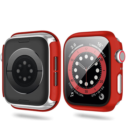 Carcasa 360° (Husa + Folie) - Apple Watch 7/8/9 - 41MM - Red